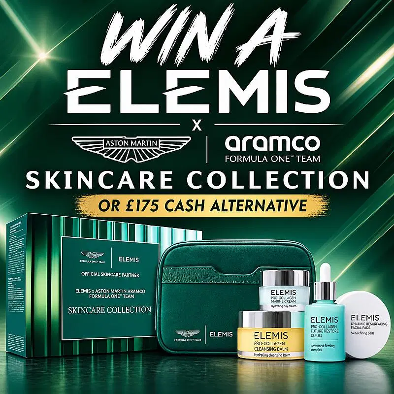ELEMIS x ASTON MARTIN FORMULA ONE™ SKINCARE COLLECTION OR £175 CASH