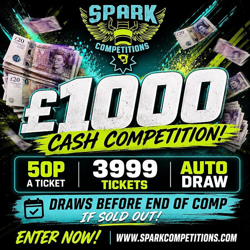 WIN A GRAND! For 50p!