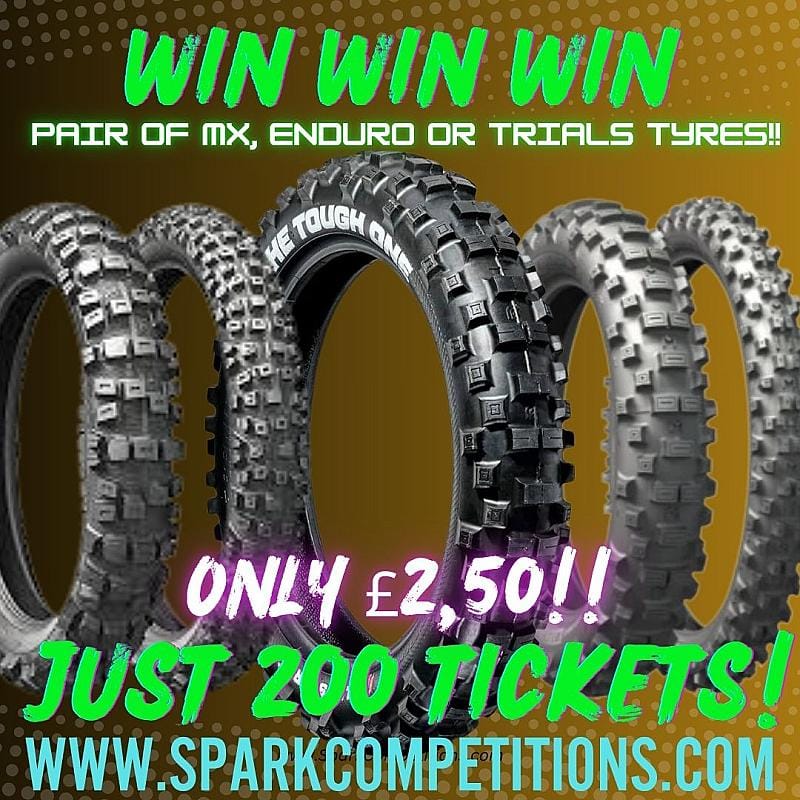 Win a pair of MX, Enduro or Trials tyres of your choice!
