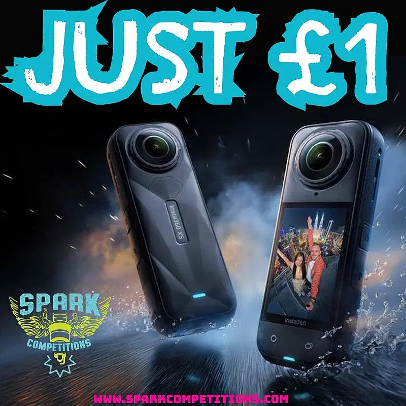 WIN AN INSTA 360! FOR A QUID!