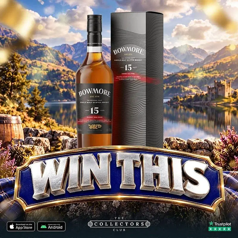 WIN THIS BOWMORE 15 YEAR OLD!