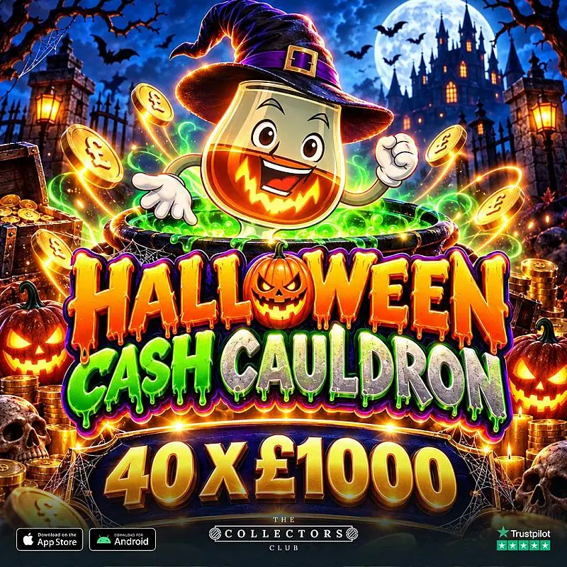 THE HALLOWEEN CASH CAULDRON! £40,000 CASH!