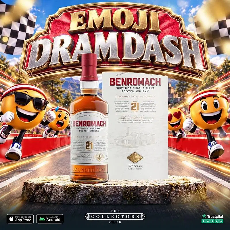 EMOJI RACE! BENROMACH 21 YEAR OLD!