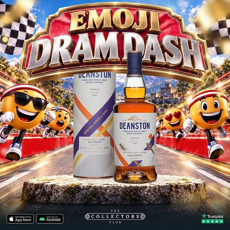 EMOJI RACE! DEANSTON VIRGIN OAK BATCH STRENGTH!