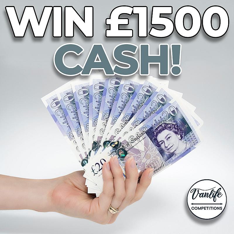 Win £1500 cash!