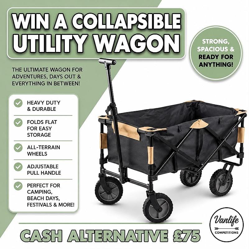 Win a festival trolley!