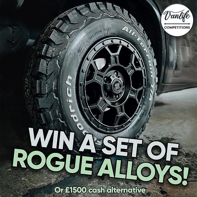 Win a set of Rogue alloys and tyres!