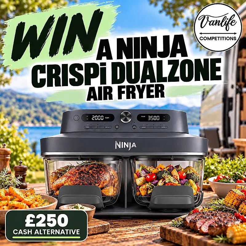 Win a ninja crispi dual one air fryer!
