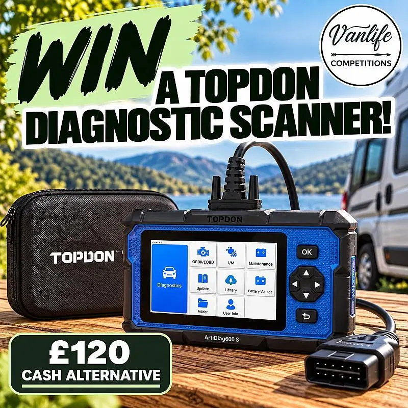 Win a Topdon diagnostic scanner!