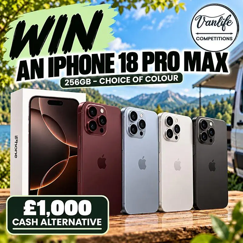 Win an IPhone 18 pro max!
