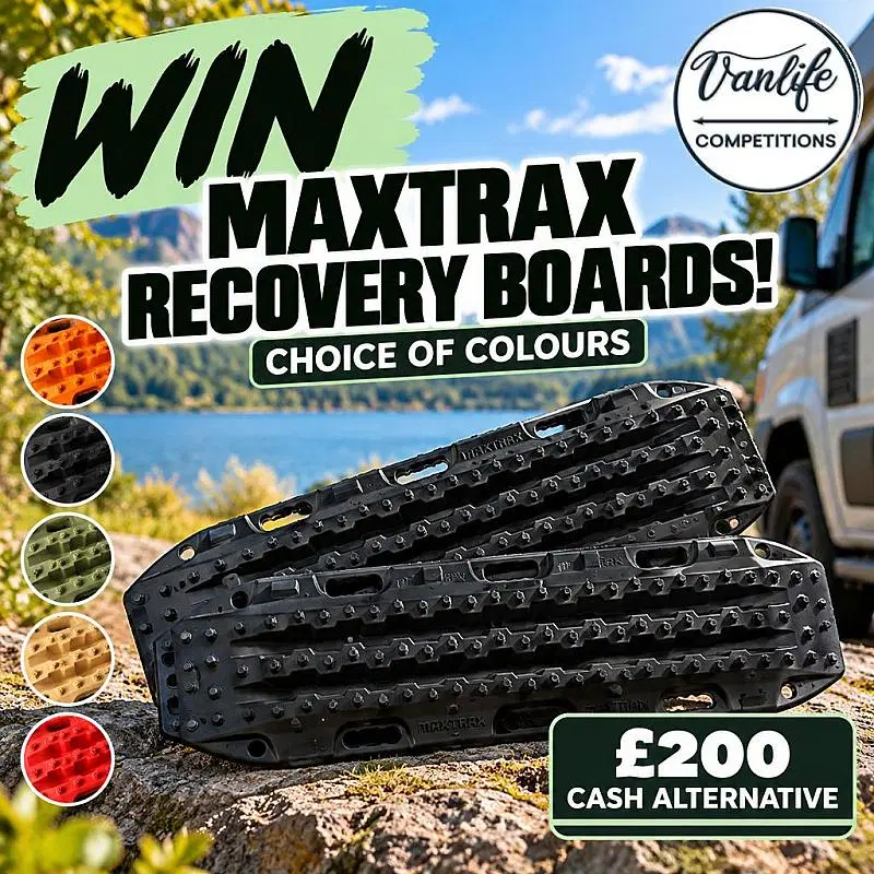 Win a pair of Maxtrax Mk11 Traction Boards!