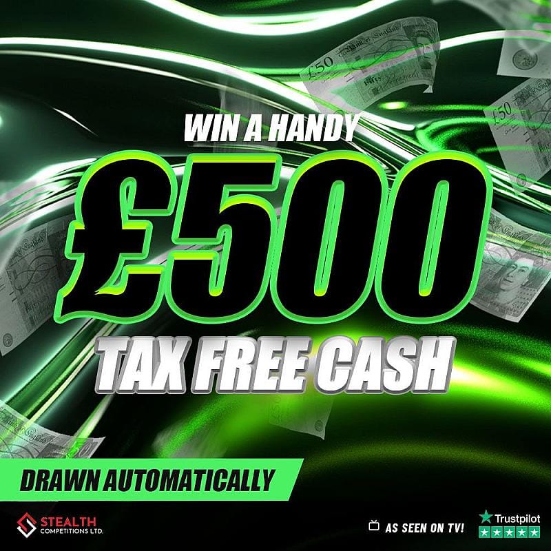 £500 CASH - AUTO DRAW!