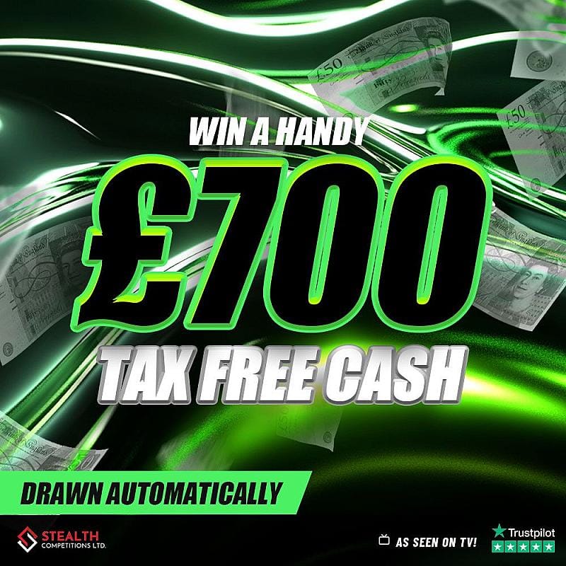 £700 CASH FOR 7P - AUTO DRAW