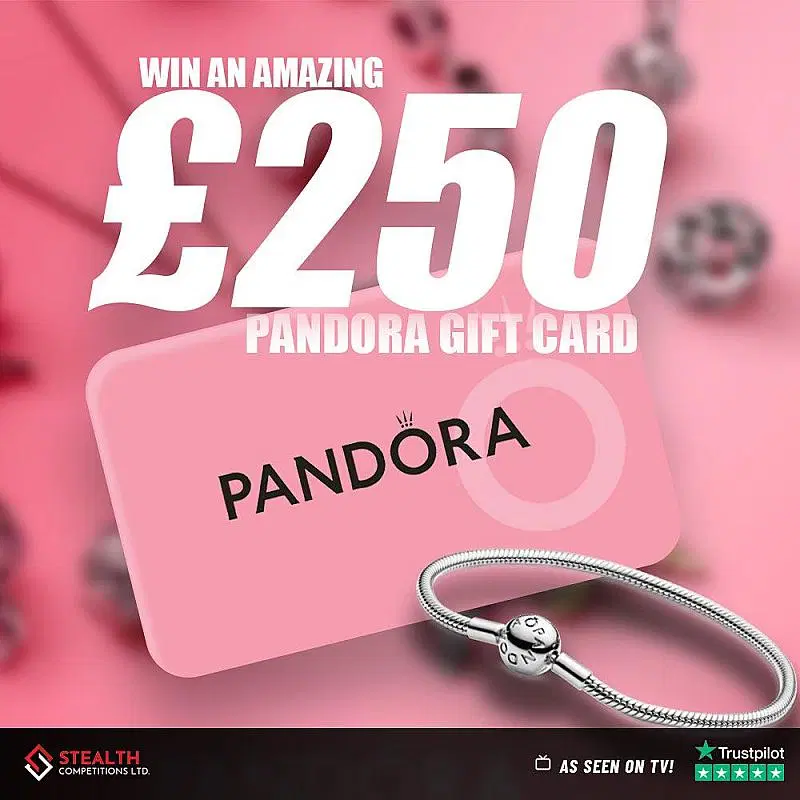 £250 PANDORA VOUCHER