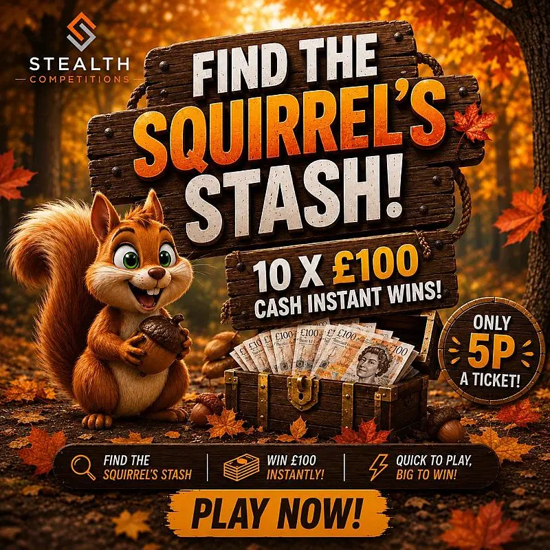 FIND THE SQUIRRELS STASH!