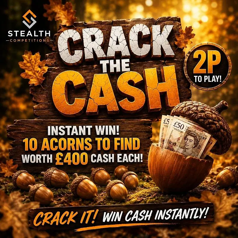 CRACK THE CASH ACORN!