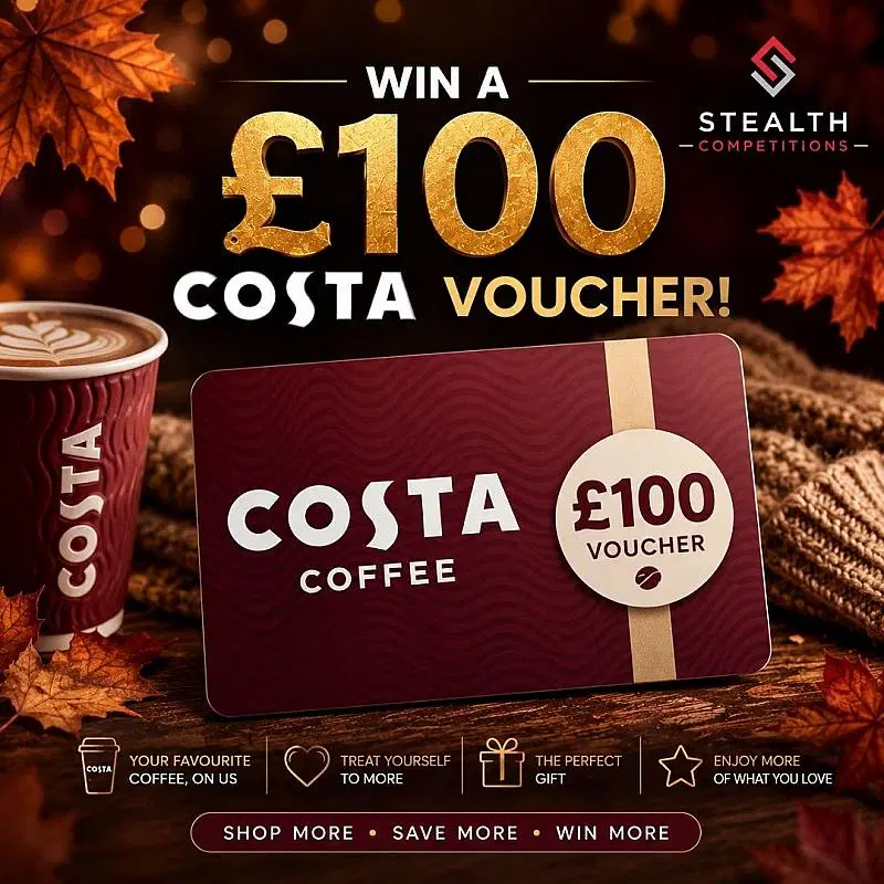 £100 COSTA GIFT CARD