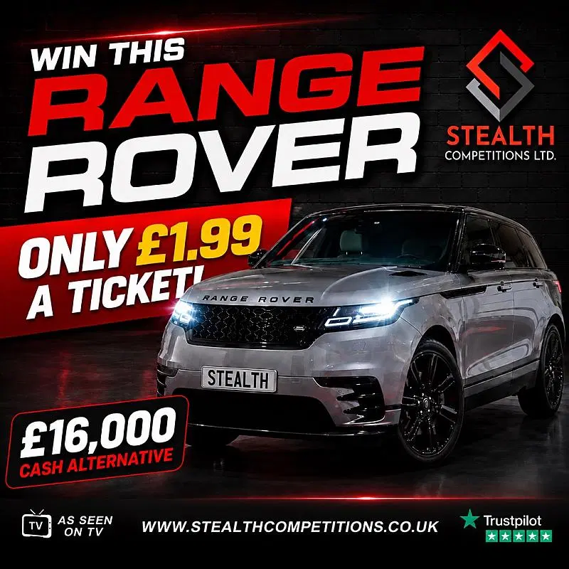 RANGE ROVER VELAR WITH INSTANT WINS!