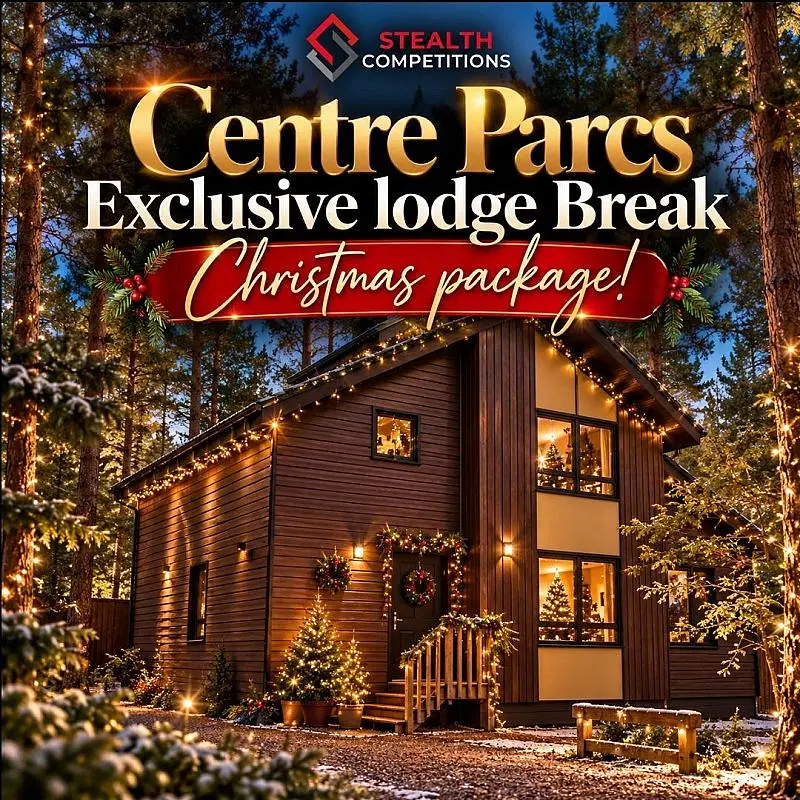 CENTRE PARCS CHRISTMAS FAMILY BREAK + £1,000 CASH!