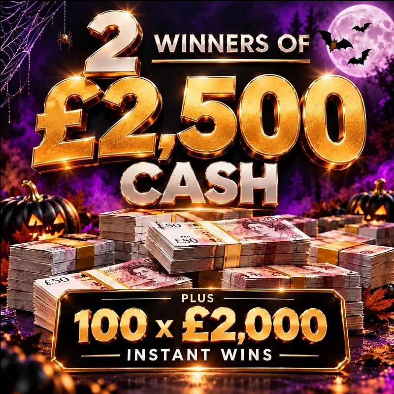 2 X £2,500 WINNERS WITH 100 X £2,000 INSTANTS!!