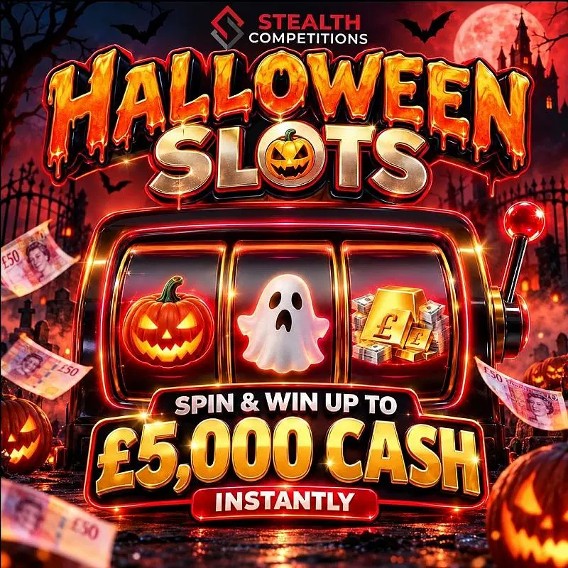 STEALTH HALLOWEEN SLOTS - MAIN PRIZE £5,000 CASH!
