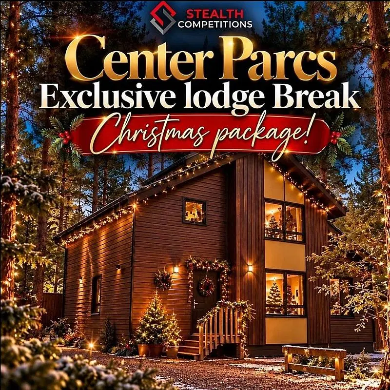 CENTER PARCS CHRISTMAS FAMILY BREAK + £1,000 CASH!