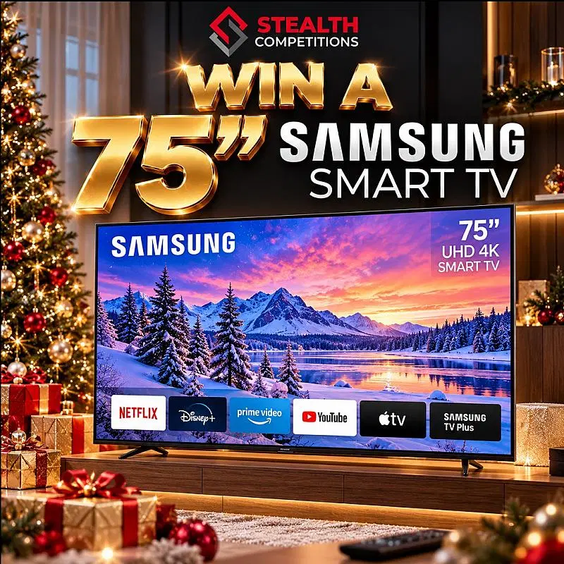 75 INCH SAMSUNG TV!