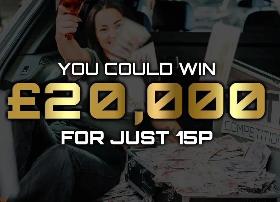 £20,000 Tax Free Cash in your bank straight after the draw