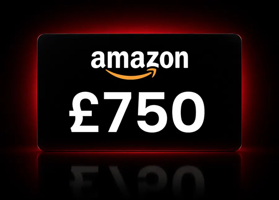Massive £750 Amazon Gift Card to spend as you choose