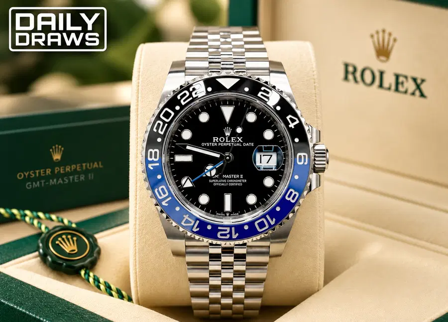 2024 Rolex GMT Master II "Batgirl" on Stunning Jubilee Bracelet or take £11,000 tax free cash