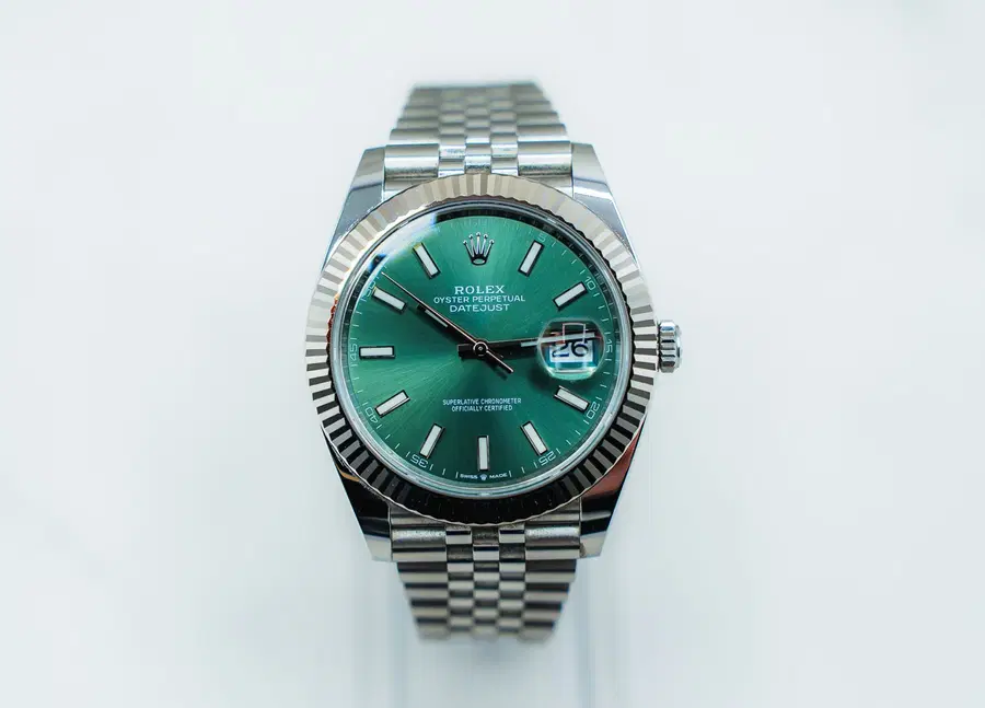 2022 Rolex Datejust 41 Mint Green