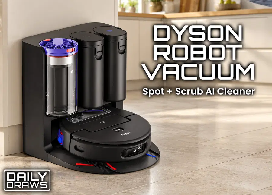 Dyson Spot and Scrub Ai enabled Robot Wet and Dry Vacuum Cleaner