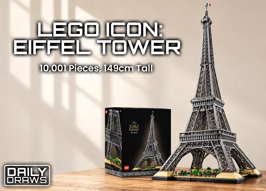 LEGO Icon: Eiffel Tower 10,001 Piece