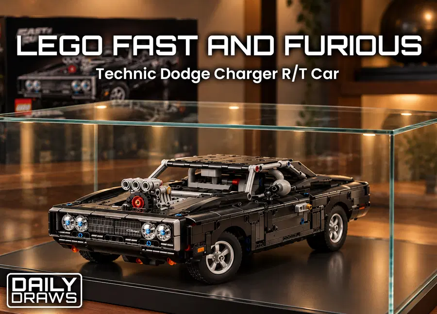 Fast and Furious Dodge Charger R/T Car - Lego Technic