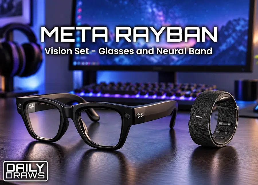 Ray Ban Meta Display with Neural Band