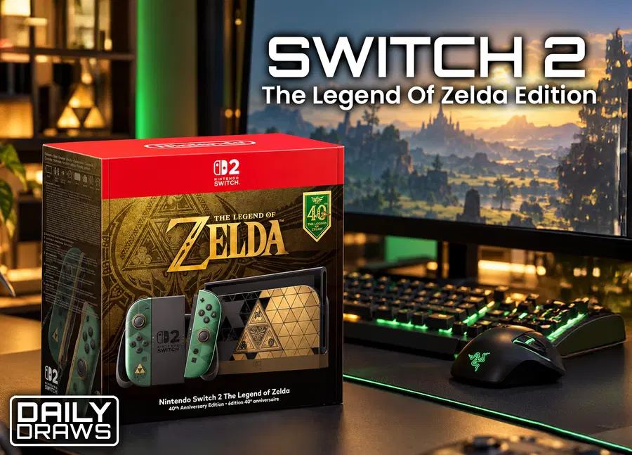 Legend of Zelda 40th Anniversary Edition Switch 2 Console
