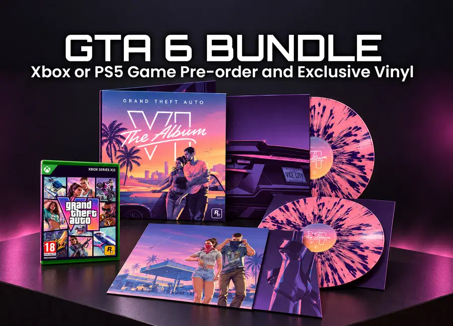 GTA 6 (PS5 or Xbox) Pre Order Plus GTA 6 The Album on Limited Edition Vinyl