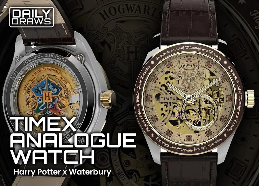 Timex Men's Analogue Automatic Watch Harry Potter x Waterbury
