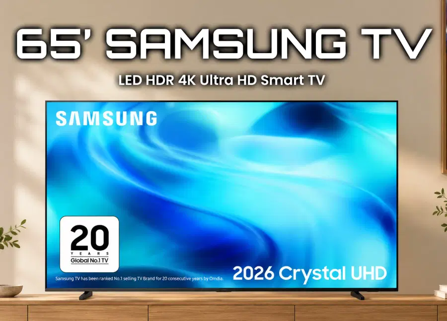 65" Samsung UE65U8000H (2026) LED HDR 4K Ultra HD Smart TV