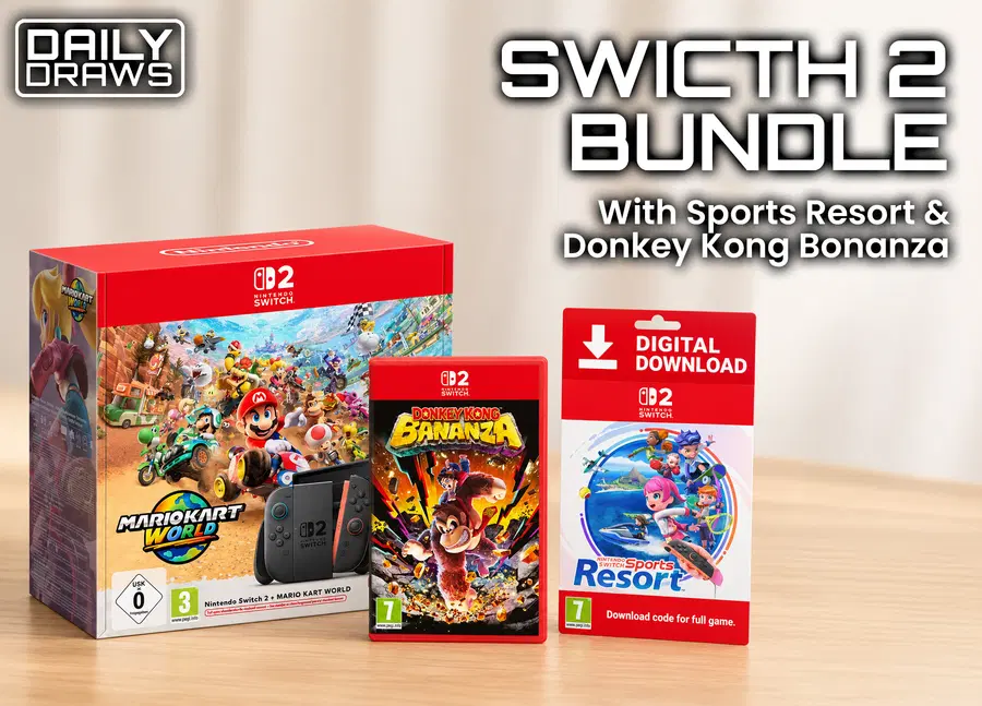 Nintendo Switch 2 with Mario Kart, Sports Resort and Donkey Kong Bonanza