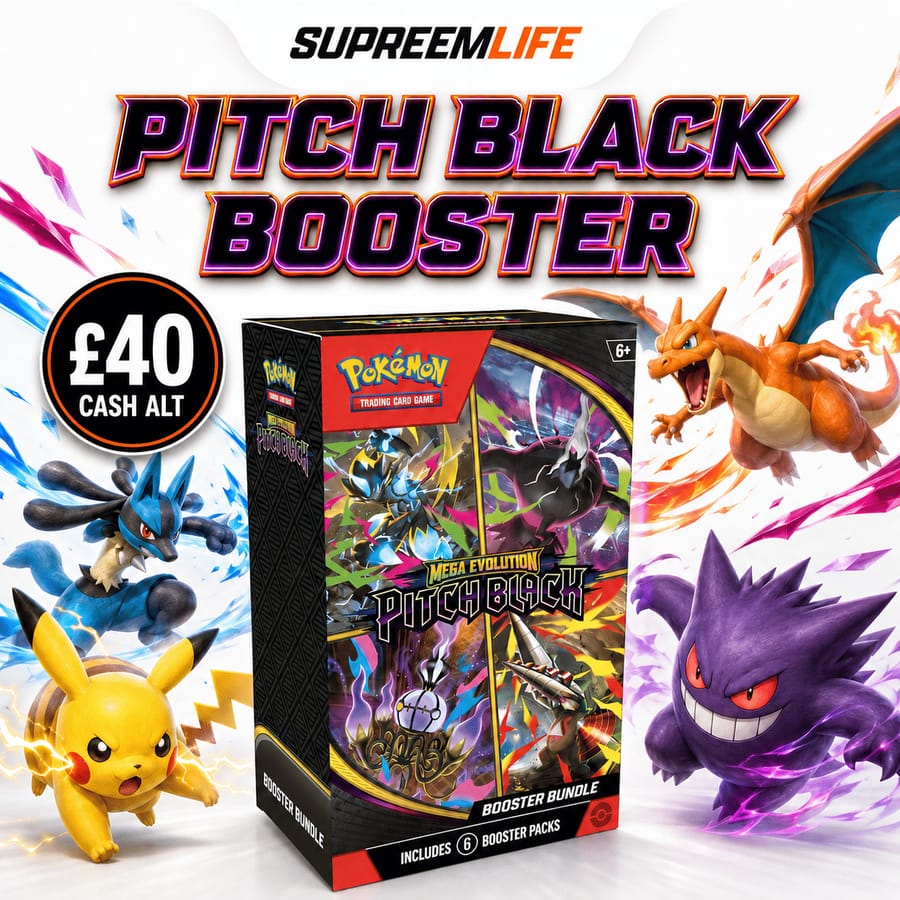 Pokémon TCG: Mega Evolution—Pitch Black Booster Bundle