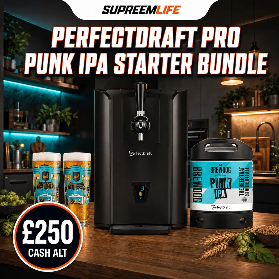 PerfectDraft Pro Black BrewDog Punk IPA Bundle or £250 Cash