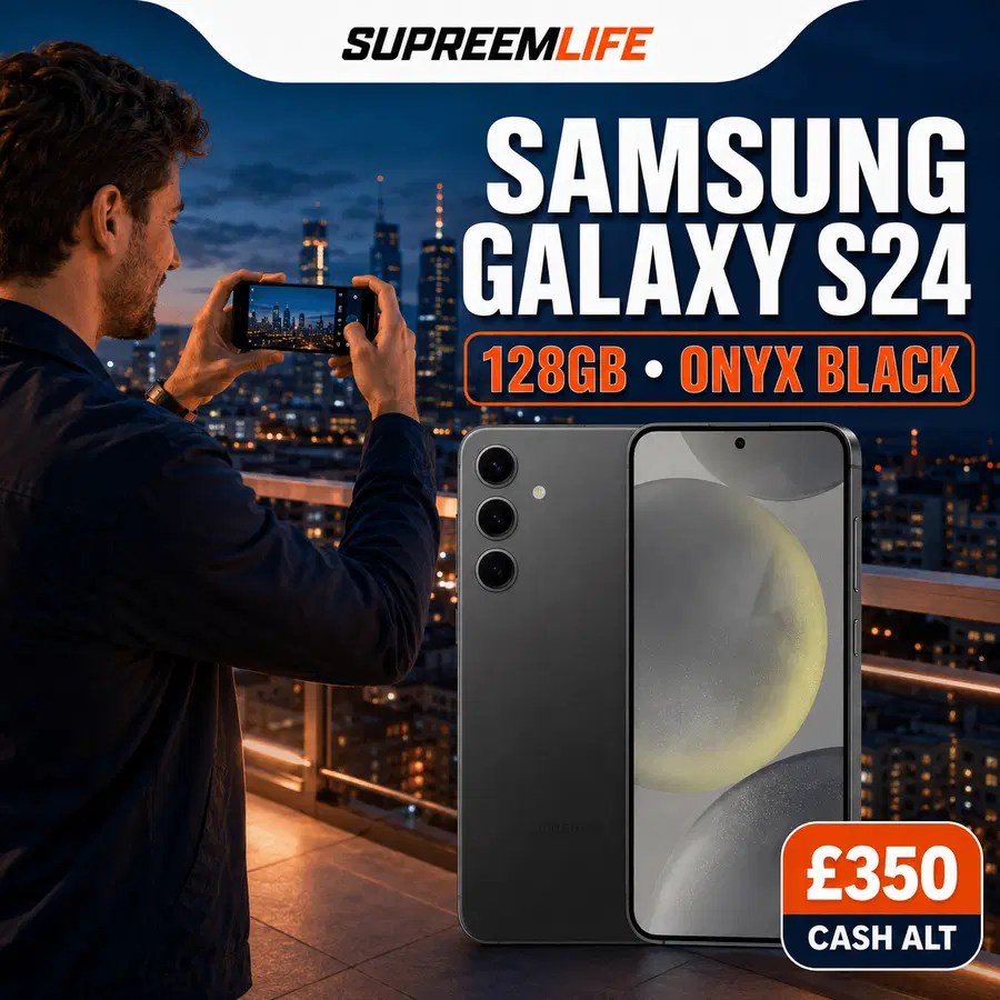 Samsung Galaxy S24 128GB – Onyx Black