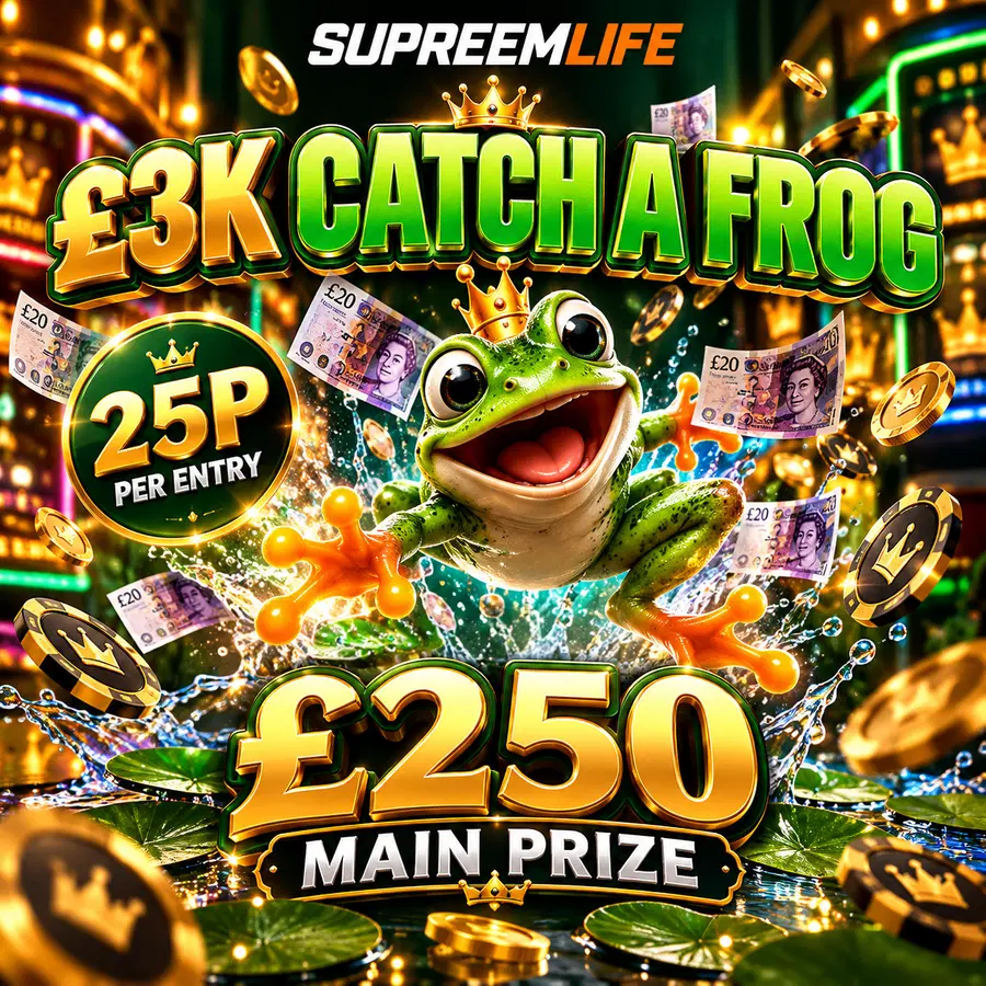 £3k Catch A Frog