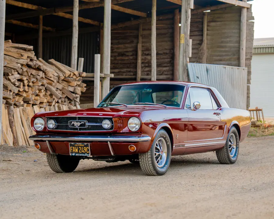 Win This 1965 Ford Mustang Factory Hardtop V8 + £2000