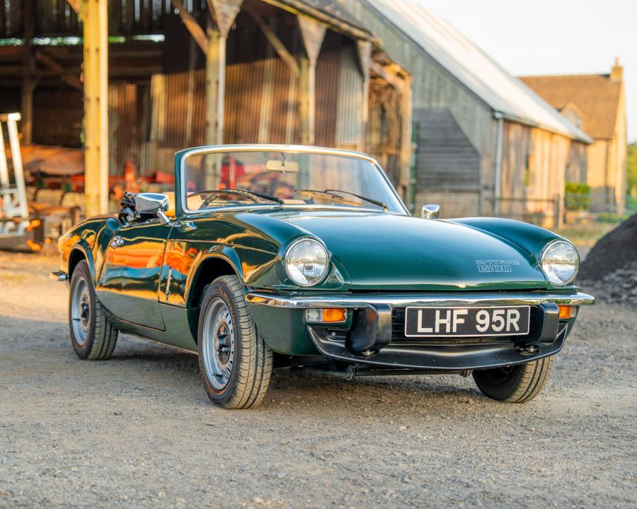 Win this 1977 Triumph Spitfire 1500 + £1000