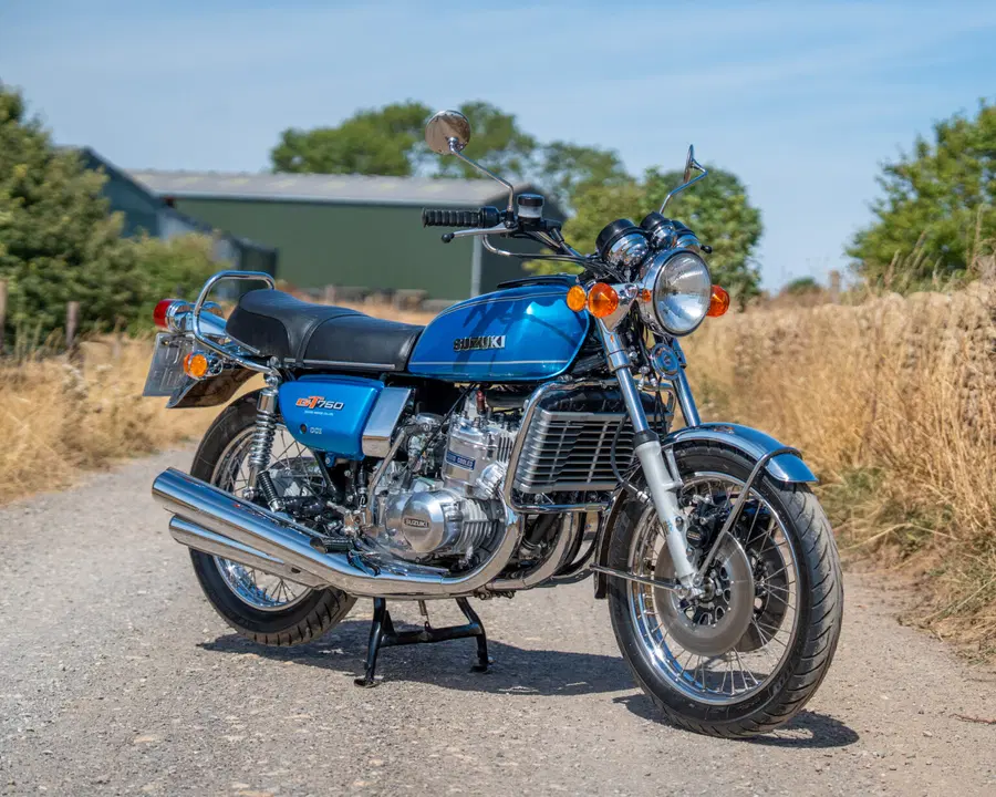 Win this 1976 Suzuki GT750 + £1000