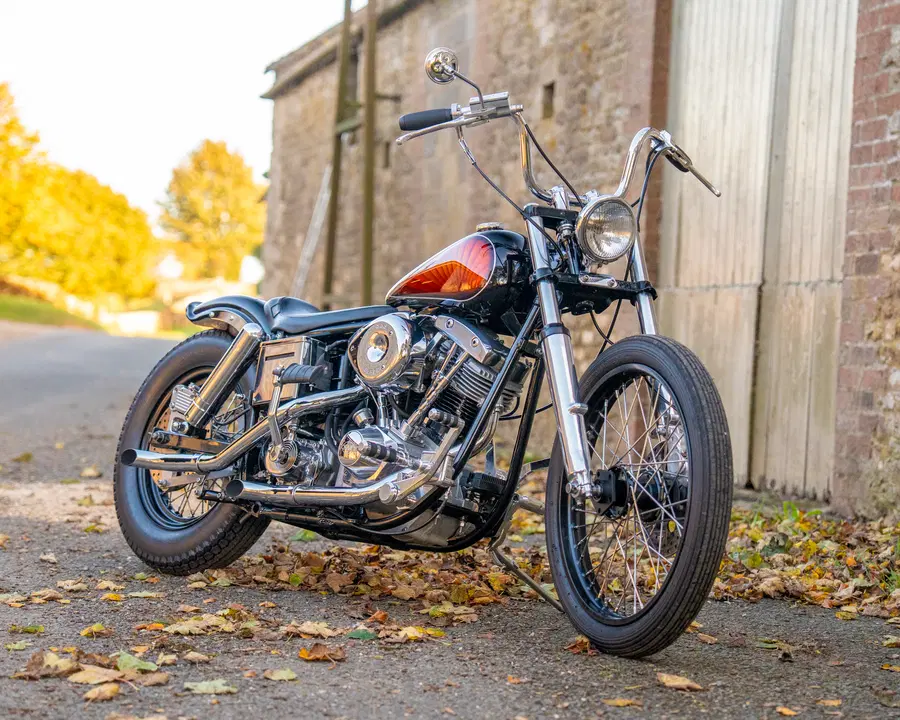 Win this 1975 Harley-Davidson Shovelhead FX1200 + £1000
