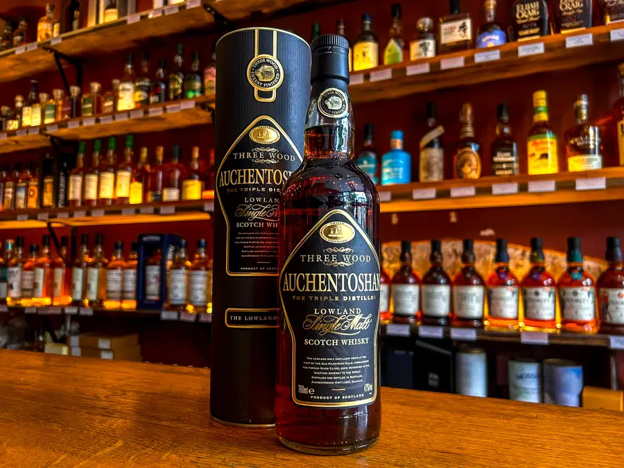Auchentoshan Three Wood Single Malt Scotch Whisky 43% 70cl (2000s Bottling)