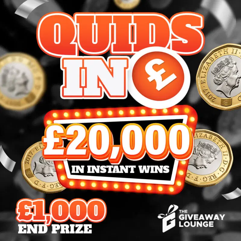 Quids In – £1,000 End Prize